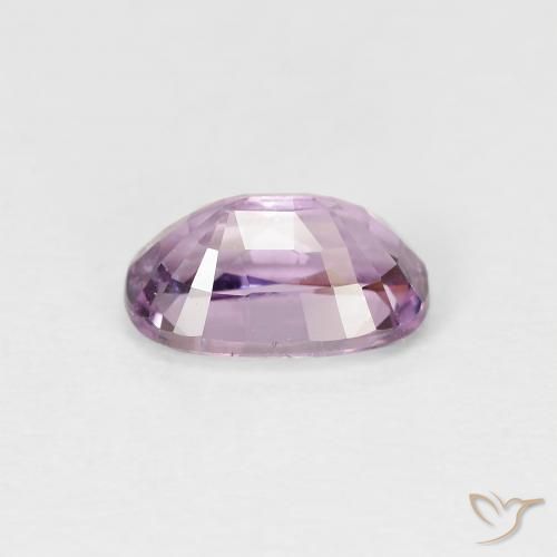 Espinélio roxo natural 1,06ct, corte oval, VS