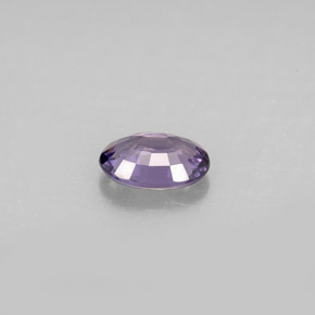 Espinélio violeta natural 0,88ct, corte oval, VVS-VS