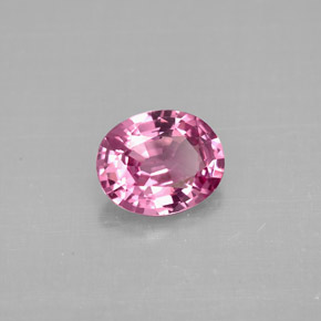 Espinélio violeta natural 1,01ct, corte oval, VVS-VS