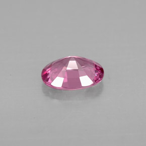 Espinélio rosa natural 0,90ct, corte oval, VVS-VS
