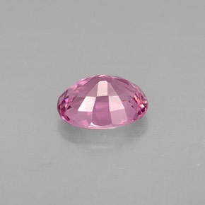 Espinélio rosa natural 1,20ct, corte oval, VVS-VS