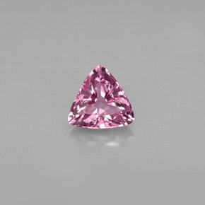 Espinélio violeta natural 0,89ct, trillion, VVS-VS