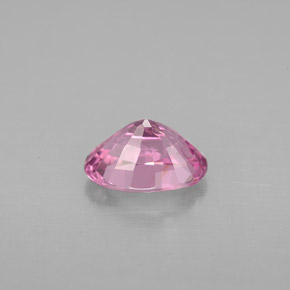 Espinélio rosa natural 1,10ct, corte oval, VVS-VS