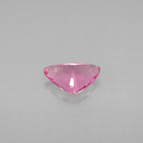 Espinélio rosa natural 0,86ct, trillion, VVS