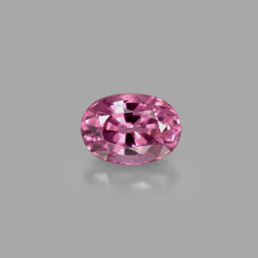 Espinélio rosa natural 1,20ct, corte oval, VS
