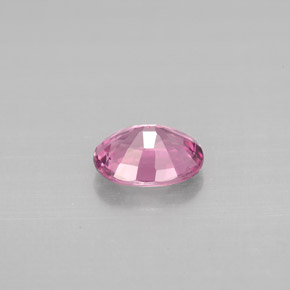 Espinélio rosa natural 1,12ct, corte oval, VS