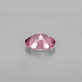 Espinélio rosa natural 1,14ct, corte oval, VS