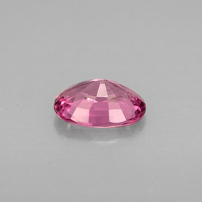 Espinélio rosa natural 1,04ct, corte oval, VS