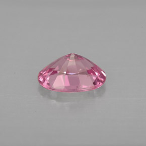 Espinélio rosa natural 1,16ct, corte oval, VS