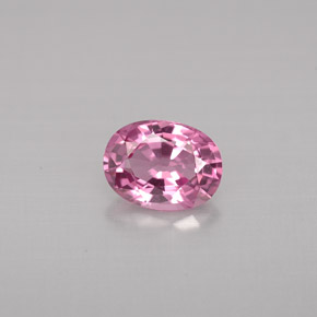 Espinélio rosa natural 0,97ct, corte oval, VS