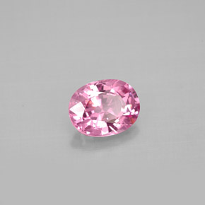 Espinélio rosa natural 0,94ct, corte oval, VS