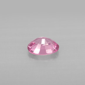 Espinélio rosa natural 0,94ct, corte oval, VS