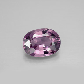 Espinélio violeta natural 2,59ct, corte oval, VVS-VS