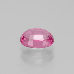 Espinélio rosa natural 0,86ct, corte oval, VVS-VS