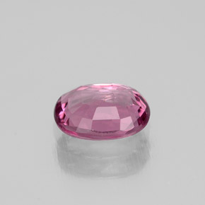 Espinélio rosa natural 1,02ct, corte oval, VVS-VS