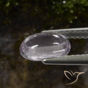 Espinélio Roxo muito claro Natural 1.48ct, oval, Transparente