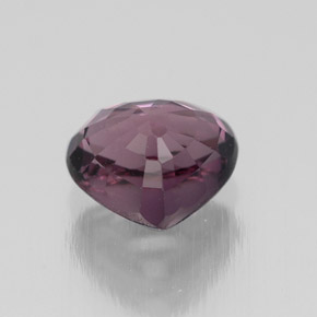 Espinélio violeta natural 1,11ct, formato de pêra, VVS