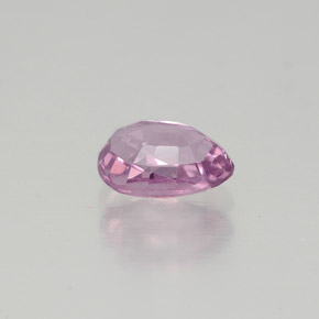 Espinélio rosa natural 0,96ct, formato de pêra, VVS-VS