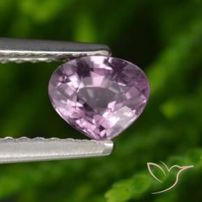 Espinélio Roxo médio-claro Natural 0.67ct, Formato de pêra, VS-SI