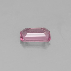 Espinélio rosa natural 0,46ct, corte esmeralda, VS
