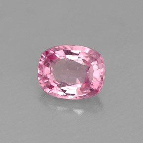 Espinélio rosa natural 0,64ct, almofada cortada, VVS-VS