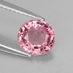 Espinélio violeta natural 1,32ct, corte oval, VVS-VS