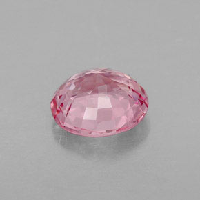 Espinélio violeta natural 1,32ct, corte oval, VVS-VS