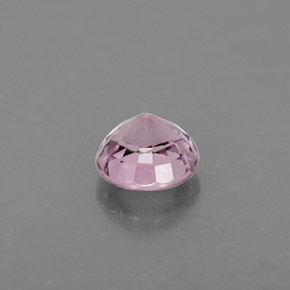 Espinélio rosa natural 0,86ct, corte redondo, VVS-VS