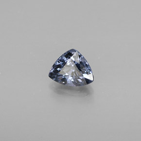 Espinélio azul natural 0,46ct, trillion, VVS-VS