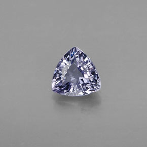 Espinélio azul natural 0,64ct, trillion, VVS-VS