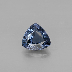 Espinélio azul natural 0,54ct, trillion, VS
