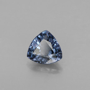 Espinélio azul natural 0,54ct, trillion, VS