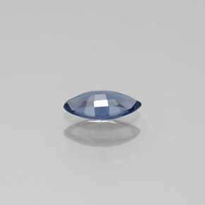 Espinélio azul natural 0,35ct, marquise, VVS-VS
