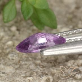 Espinélio Violeta Roxo Natural 0.39ct, Marquesa, VVS-VS