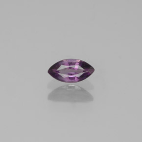 Espinélio violeta natural 0,30ct, marquise, VVS-VS