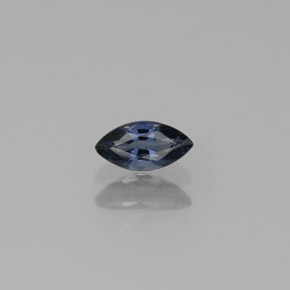 Espinélio azul natural 0,32ct, marquise, VVS-VS