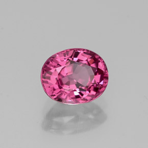 Espinélio rosa natural 1,12ct, corte oval, VVS-VS