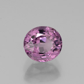 Espinélio rosa natural 1,37ct, corte oval, VVS-VS