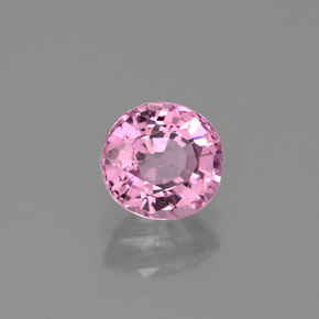 Espinélio rosa natural 1,07ct, corte oval, VS