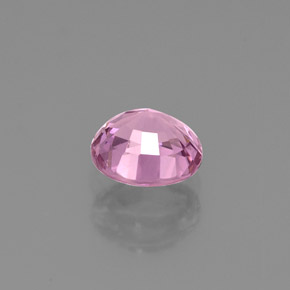 Espinélio rosa natural 1,07ct, corte oval, VS
