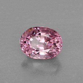 Espinélio rosa natural 0,88ct, corte oval, VS-SI