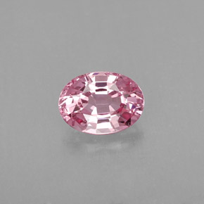 Espinélio rosa natural 0,67ct, corte oval, VVS-VS