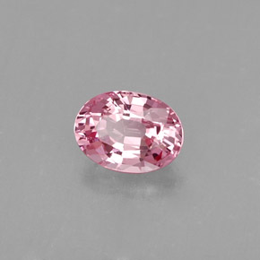 Espinélio rosa natural 0,67ct, corte oval, VVS-VS