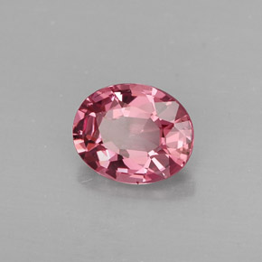 Espinélio rosa natural 0,99ct, corte oval, VVS-VS