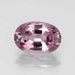 Espinélio roxo natural 1,70ct, corte oval, VS