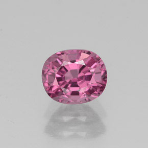 Espinélio rosa natural 0,95ct, corte oval, VVS-VS