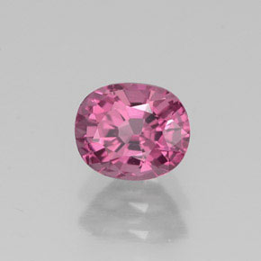 Espinélio rosa natural 0,95ct, corte oval, VVS-VS