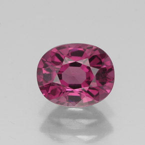 Espinélio rosa natural 1,15ct, corte oval, VS