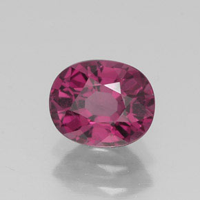 Espinélio rosa natural 1,15ct, corte oval, VS