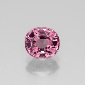 Espinélio rosa natural 0,98ct, corte oval, VVS